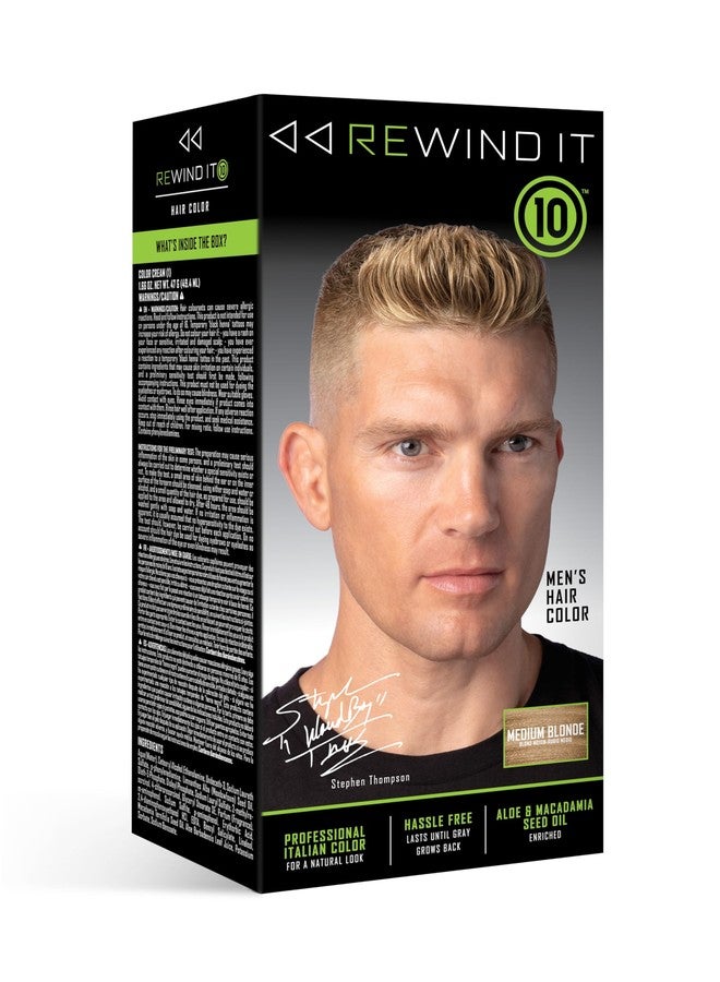 REWIND IT 10 Medium Blonde Men's Hair Color - Image 1